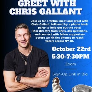 Virtual Meet & Greet with Chris Gallant