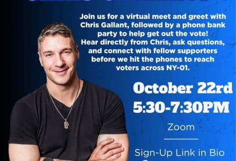 Virtual Meet & Greet with Chris Gallant