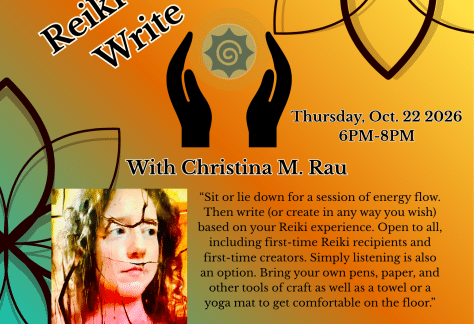 Reiki and Write with Christina M. Rau