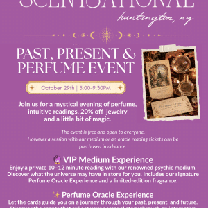 Past, Present and Perfume Halloween event