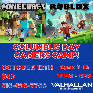 Columbus Day Gamers Camp at Valhallan Huntington