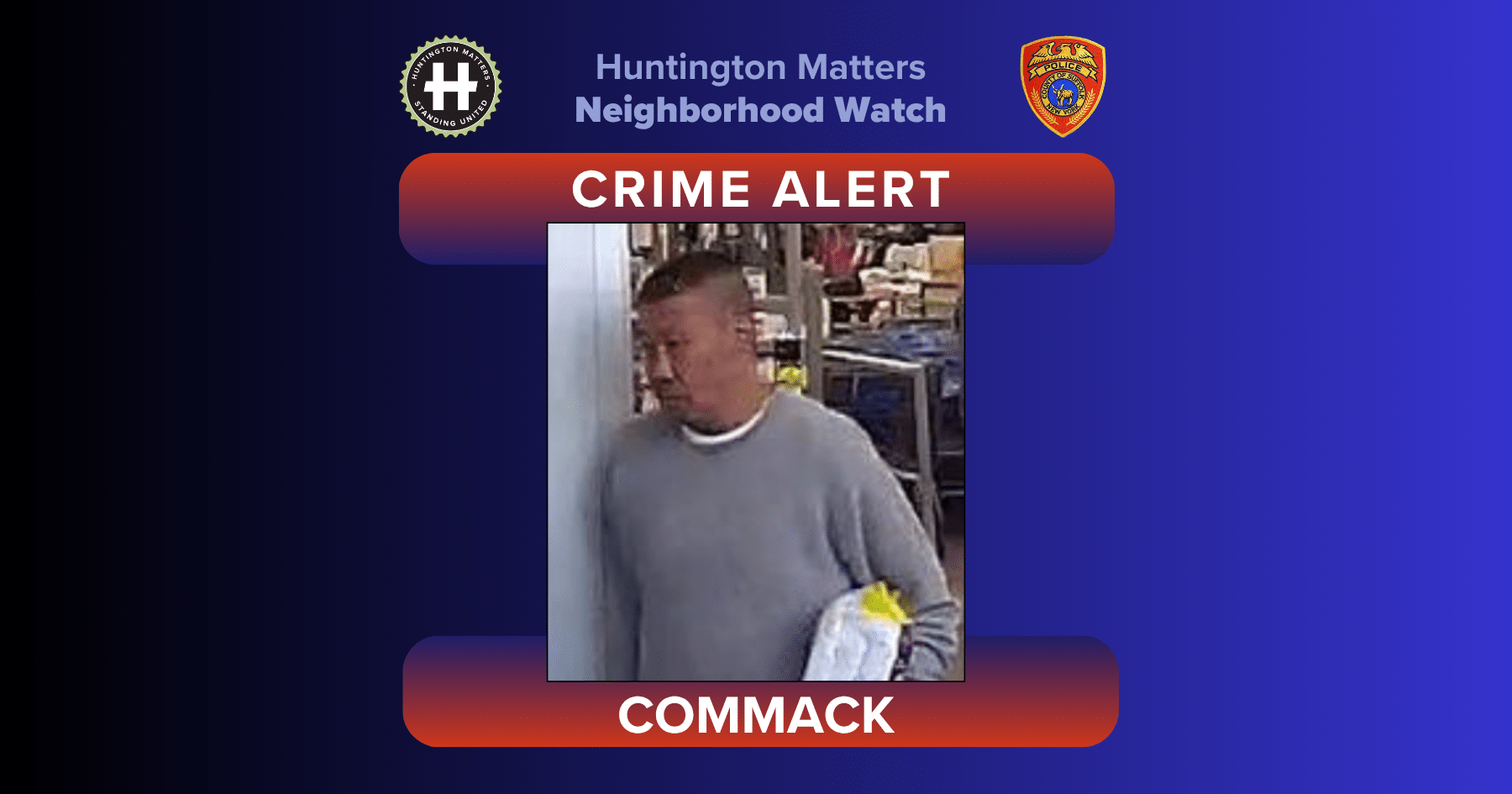 Wanted for Commack Walmart Assault