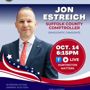 LIVE: JON ESTREICH Interview | Suffolk County Comptroller Candidate | Election 2026