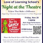 Night at the Theatre Fundraiser for Love of Learning Montessori School