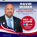 LIVE: DAVID WEBER Interview | NYS Assembly District 12 Candidate | Election 2026