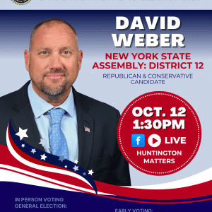LIVE: DAVID WEBER Interview | NYS Assembly District 12 Candidate | Election 2026