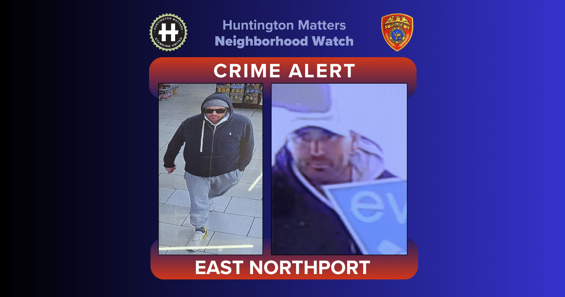 Wanted for Kratom Theft at East Northport Smoke Shop