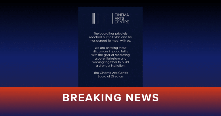 Cinema Arts Centre: Possible Return for Dylan Skolnick