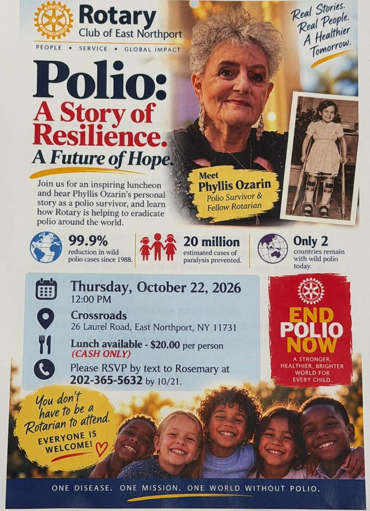 Polio: A Story of Resilience. A Future of Hope.