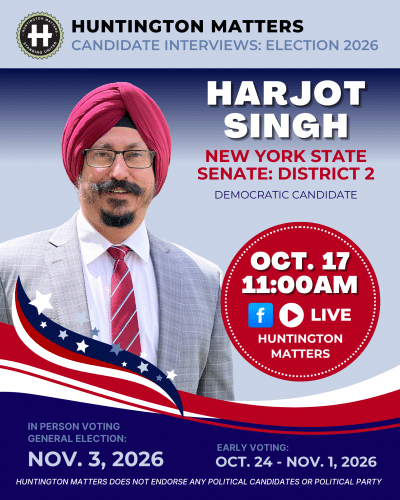 LIVE: HARJOT SINGH Interview | NYS Senate District 2 Candidate | Election 2026