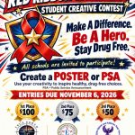 2026 Red Ribbon Week Student Poster & PSA Contest