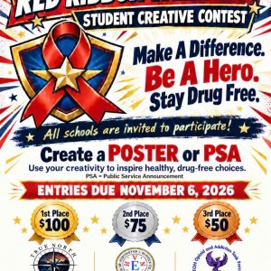 2026 Red Ribbon Week Student Poster & PSA Contest
