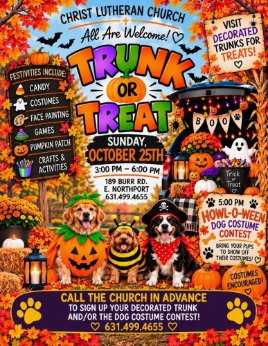 Trunk or Treat at Christ Lutheran Church