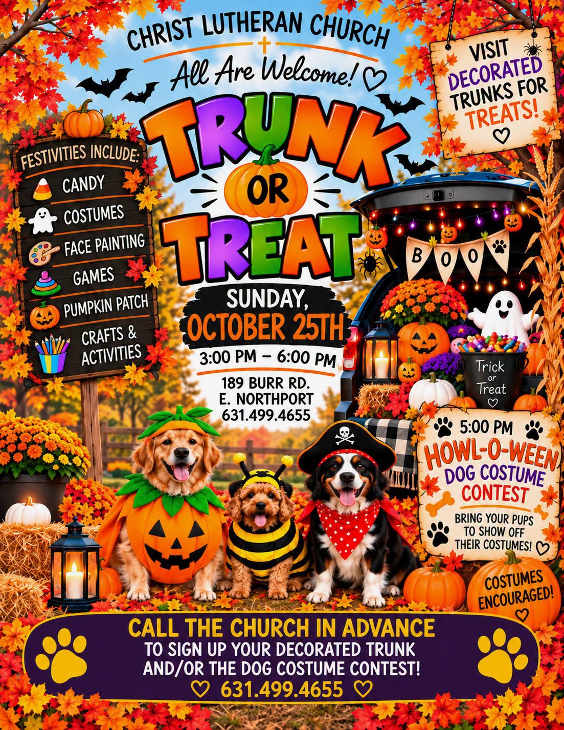 Trunk or Treat at Christ Lutheran Church