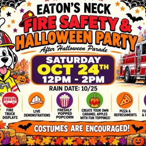 Eaton's Neck Fire Safety & Halloween Party