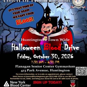 Huntington Town-Wide Halloween Blood Drive
