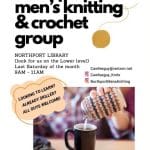 Northport Men's Knitting & Crochet Group - Free