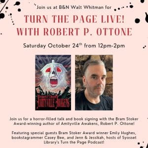 Turn the Page Live! with Robert P. Ottone – Free