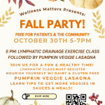 Wellness Matters Fall Party! – Free
